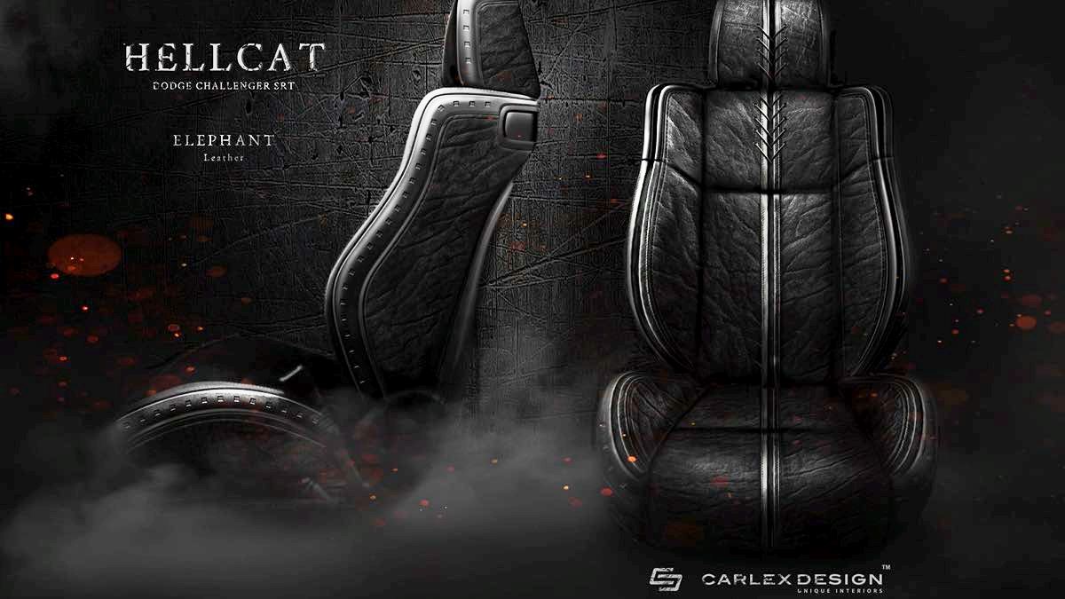 CARLEX DESIGN APRESENTA UM DODGE CHALLENGER HELLCAT UM TANTO SINISTRO, foto 3
