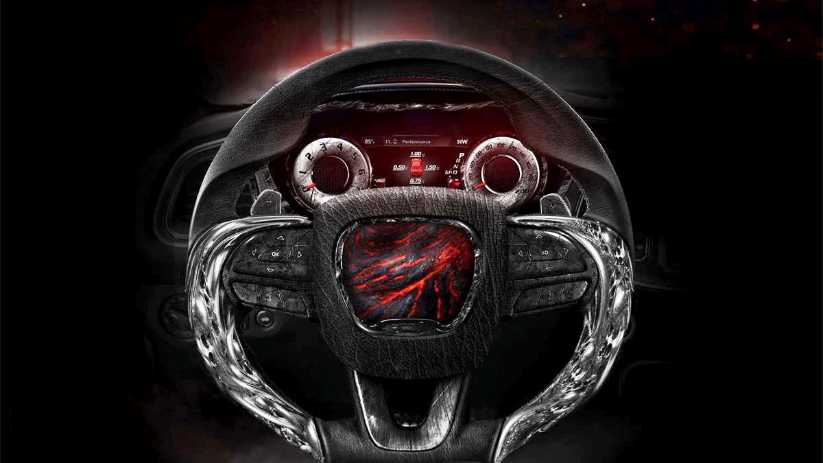 CARLEX DESIGN APRESENTA UM DODGE CHALLENGER HELLCAT UM TANTO SINISTRO, foto 6