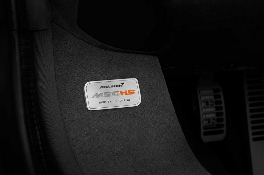 McLAREN MSO HS: SERÃO FABRICADOS SOMENTE 25 EXEMPLARES DESSE MODELO ESPECIAL, foto 9