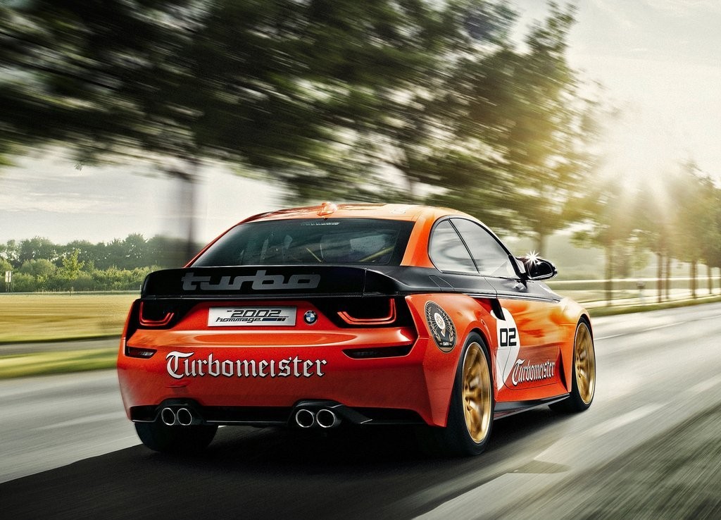 BMW 2002 HOMMAGE MOSTRADO EM PEBBLE BEACH COM NOVA DECORAÇÃO, foto 4