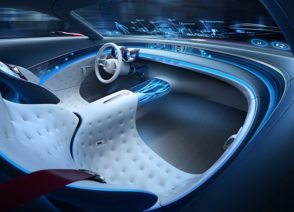 VISION MERCEDES-MAYBACH 6 CONCEPT FOI APRESENTADO EM PEBBLE BEACH: UM ELÉTRICO COM 750 CV, foto 13