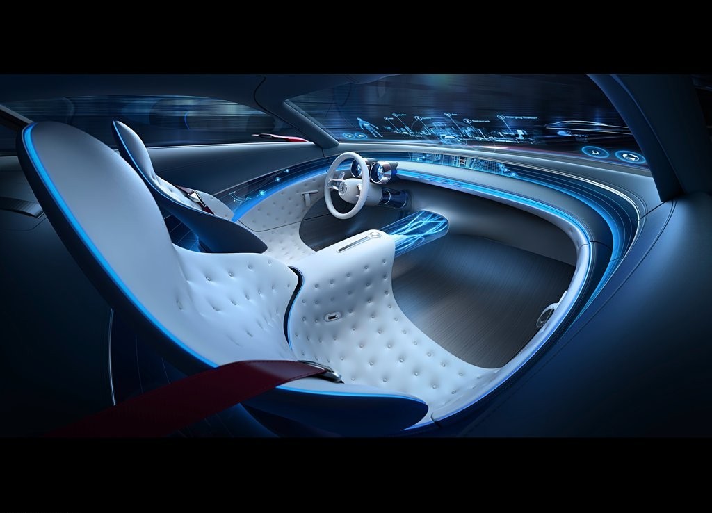 VISION MERCEDES-MAYBACH 6 CONCEPT FOI APRESENTADO EM PEBBLE BEACH: UM ELÉTRICO COM 750 CV, foto 15