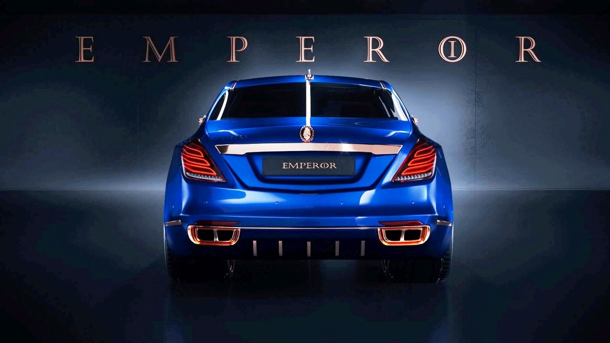 MERCEDES-MAYBACH EMPEROR I: SOFISTICAÇÃO E VISUAL REQUINTADO, foto 4