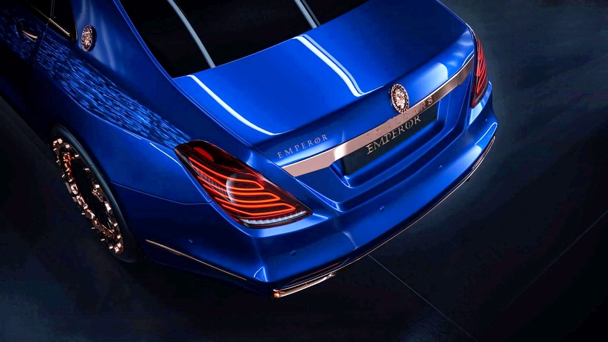 MERCEDES-MAYBACH EMPEROR I: SOFISTICAÇÃO E VISUAL REQUINTADO, foto 5