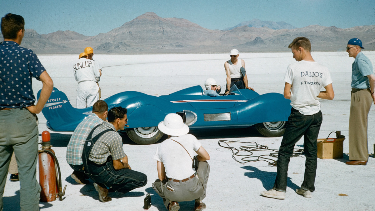 RENAULT ETOILE FILANTE RETORNA A BONNEVILLE DEPOIS DE 60 ANOS, foto 3