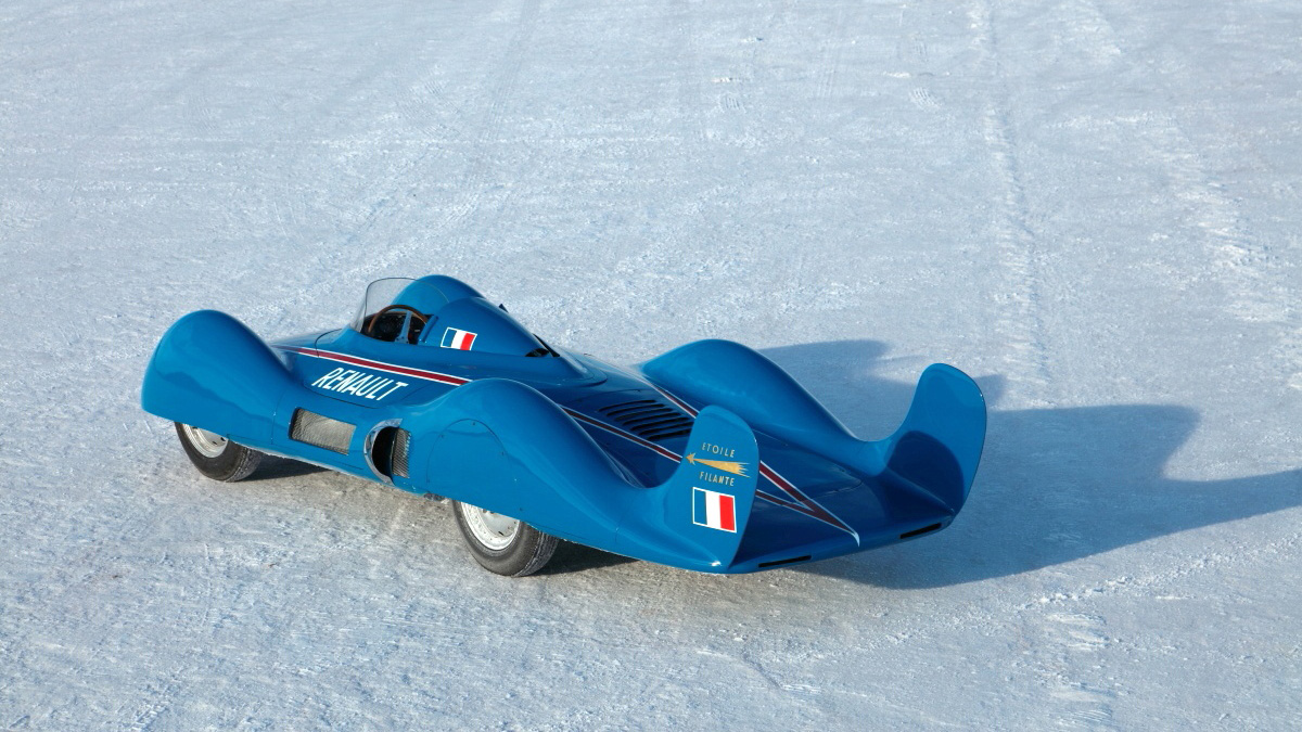 RENAULT ETOILE FILANTE RETORNA A BONNEVILLE DEPOIS DE 60 ANOS, foto 4