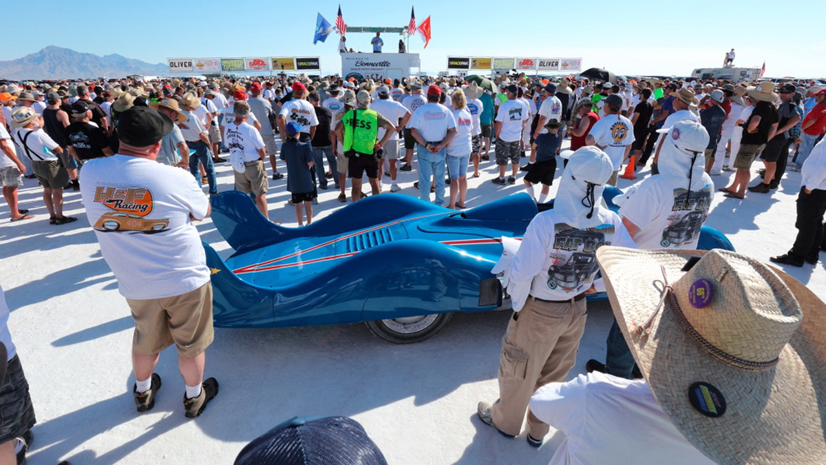 RENAULT ETOILE FILANTE RETORNA A BONNEVILLE DEPOIS DE 60 ANOS, foto 9