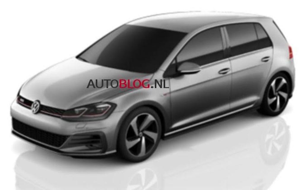 FACELIFT DO VOLKSWAGEN GOLF ESCAPA E VAZA NA INTERNET, foto 1