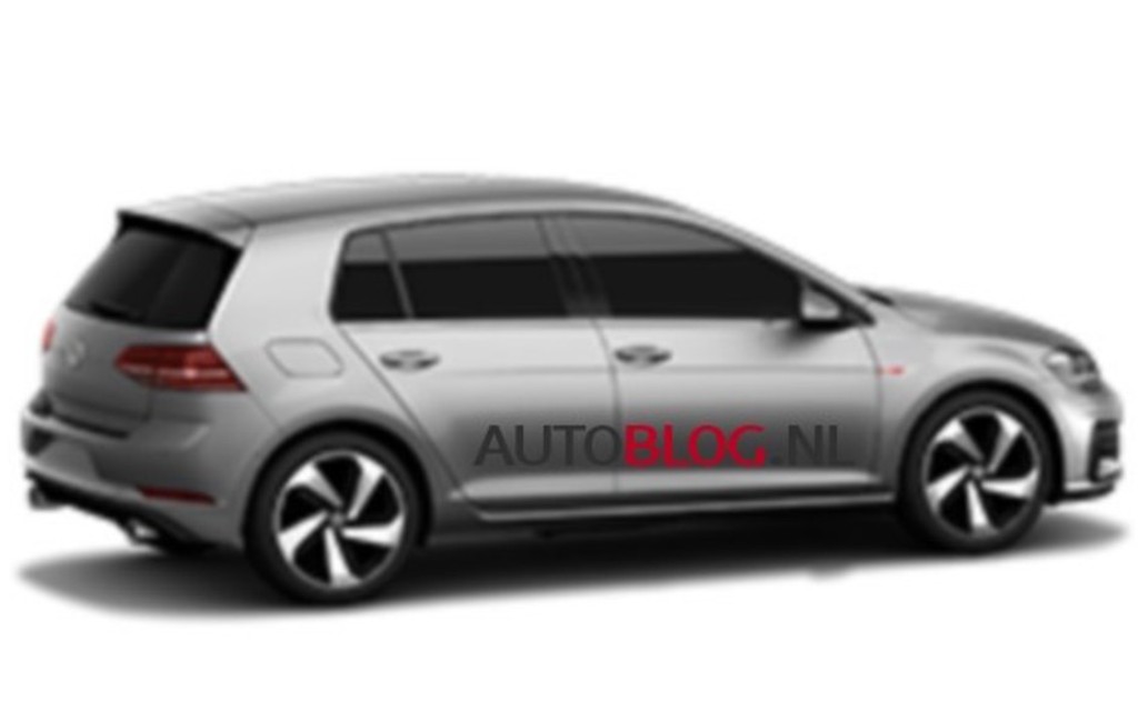 FACELIFT DO VOLKSWAGEN GOLF ESCAPA E VAZA NA INTERNET, foto 4