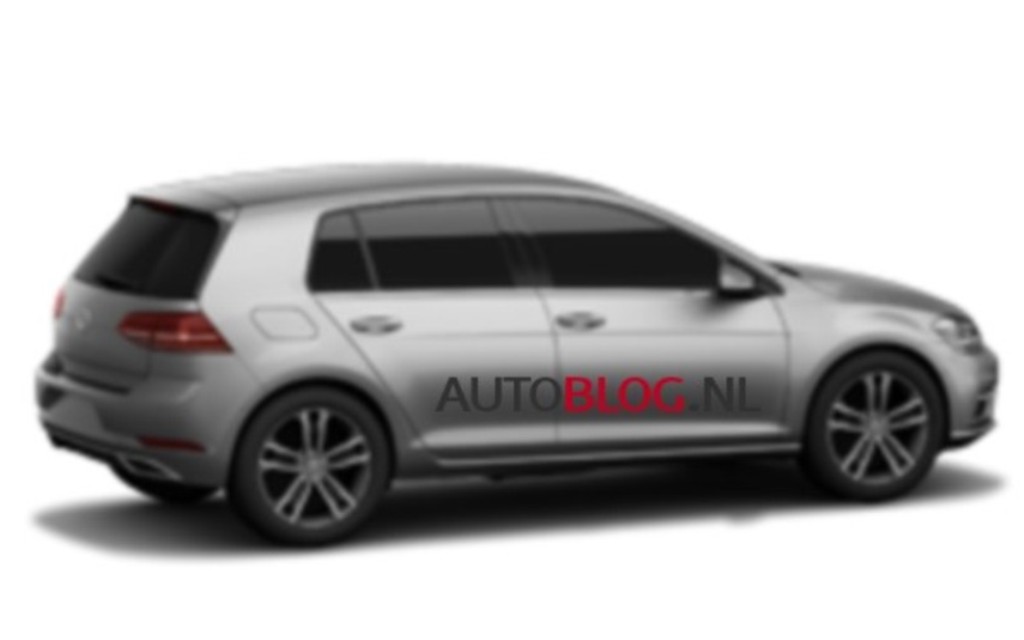 FACELIFT DO VOLKSWAGEN GOLF ESCAPA E VAZA NA INTERNET, foto 5
