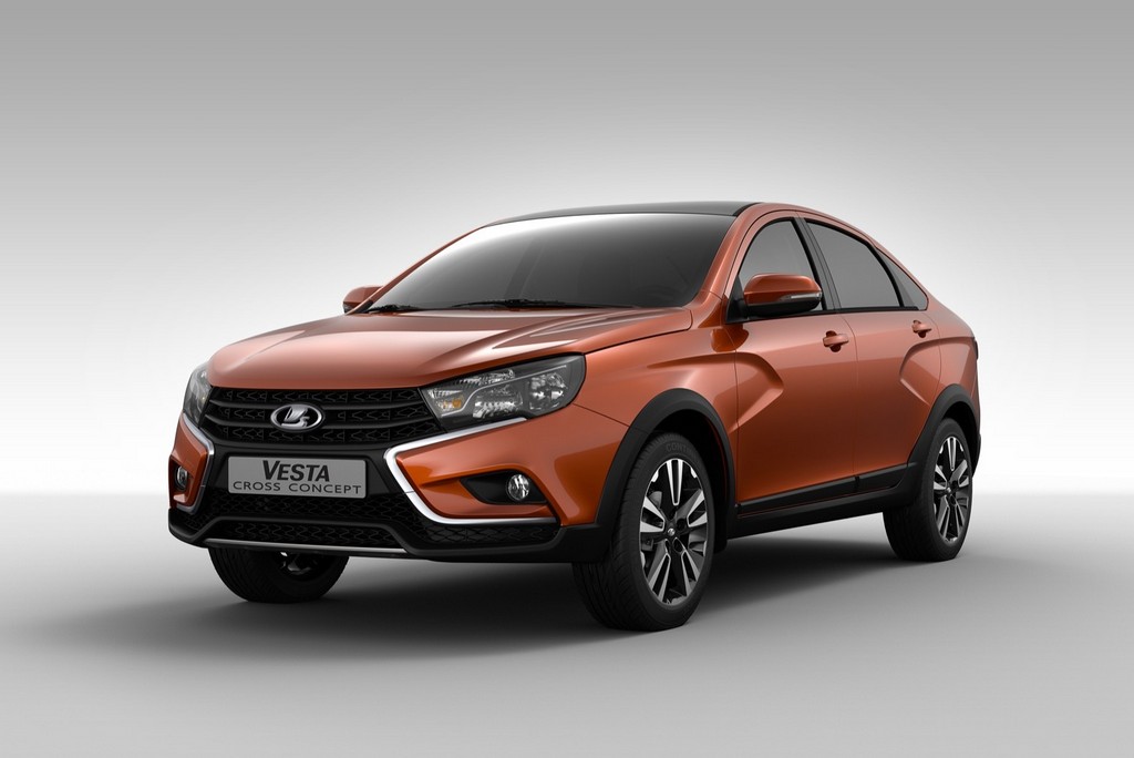LADA APRESENTA EM MOSCOU O VESTA CROSS SEDAN CONCEPT, foto 1
