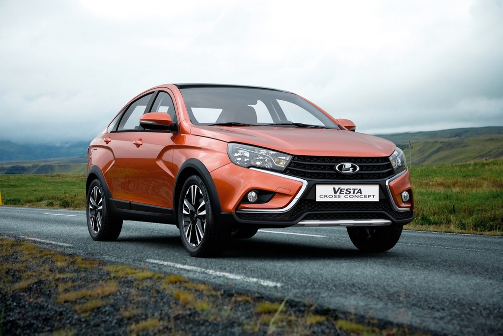 LADA APRESENTA EM MOSCOU O VESTA CROSS SEDAN CONCEPT, foto 6