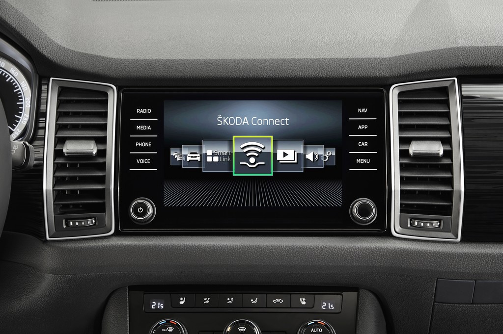 SKODA REVELA DETALHES DO INTERIOR DO KODIAQ, foto 3