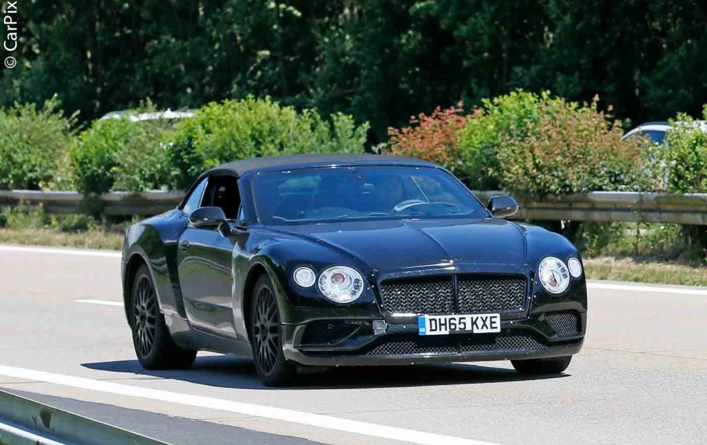 NOVO BENTLEY CONTINENTAL GTC EM TESTES PELAS ESTRADAS DA ALEMANHA, foto 1