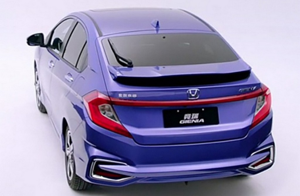 HONDA GIENIA: UM CITY LIFTBACK PARA O MERCADO CHINÊS, foto 3