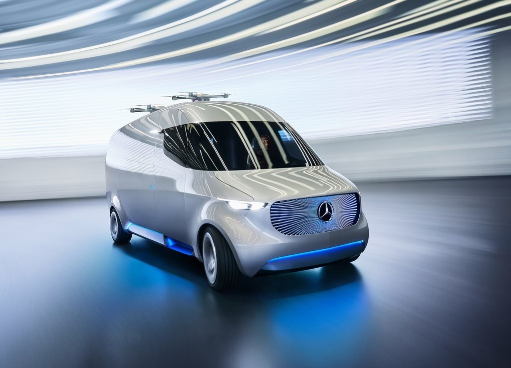 MERCEDES-BENZ VISION VAN CONCEPT: O FUTURO DO TRANSPORTE E ENTREGA DE MERCADORIAS, foto 1