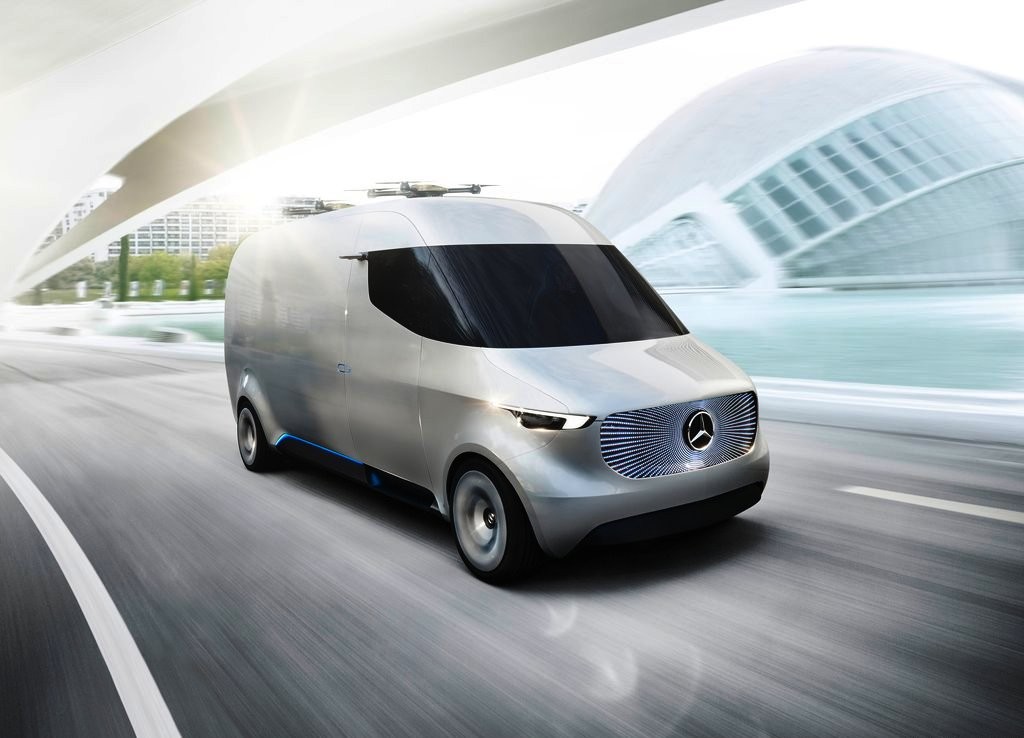 MERCEDES-BENZ VISION VAN CONCEPT: O FUTURO DO TRANSPORTE E ENTREGA DE MERCADORIAS, foto 3