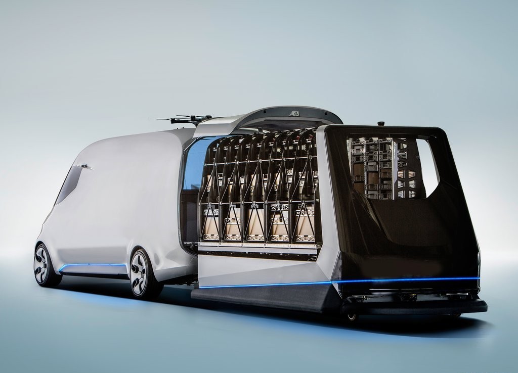 MERCEDES-BENZ VISION VAN CONCEPT: O FUTURO DO TRANSPORTE E ENTREGA DE MERCADORIAS, foto 10