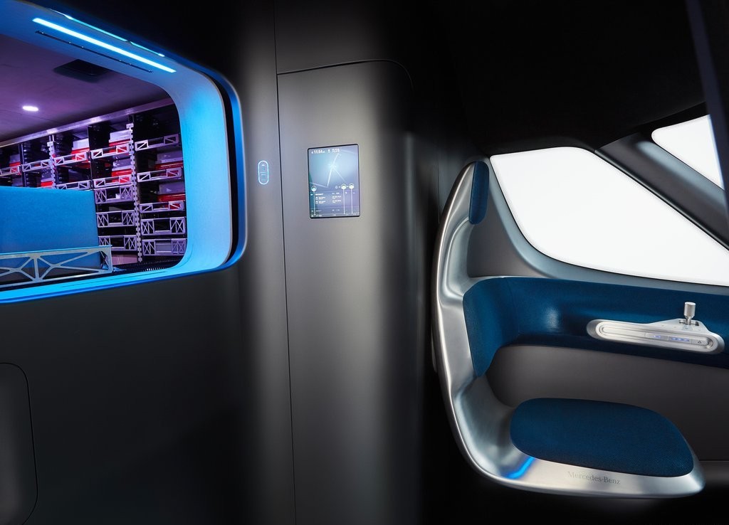 MERCEDES-BENZ VISION VAN CONCEPT: O FUTURO DO TRANSPORTE E ENTREGA DE MERCADORIAS, foto 13