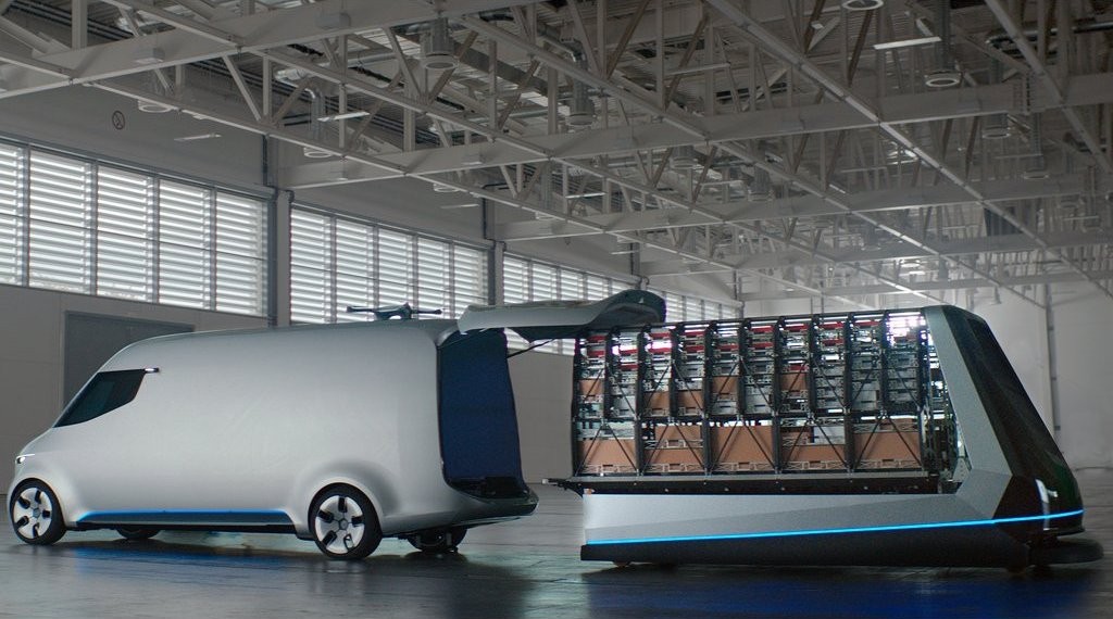 MERCEDES-BENZ VISION VAN CONCEPT: O FUTURO DO TRANSPORTE E ENTREGA DE MERCADORIAS, foto 15