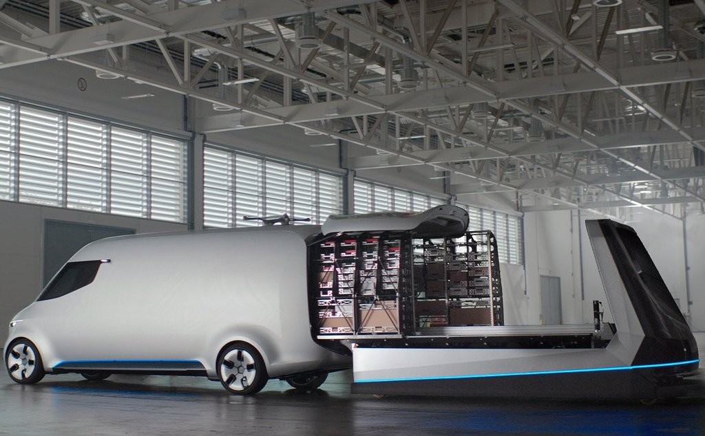 MERCEDES-BENZ VISION VAN CONCEPT: O FUTURO DO TRANSPORTE E ENTREGA DE MERCADORIAS, foto 16