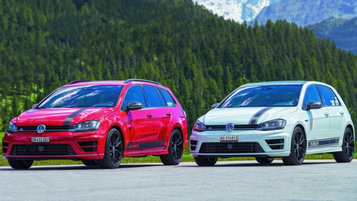 VOLKSWAGEN GOLF R360S: 360 CV EXCLUSIVOS PARA A SUÍÇA, foto 2