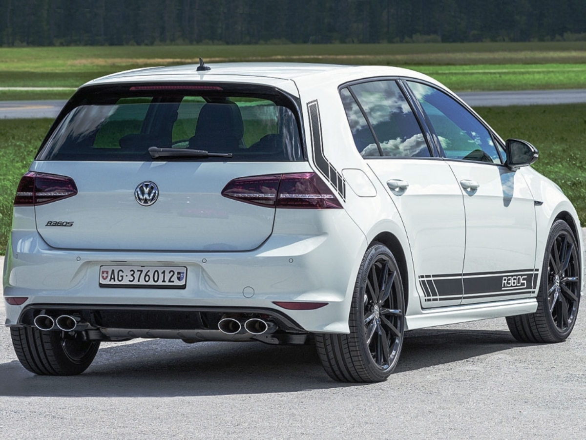 VOLKSWAGEN GOLF R360S: 360 CV EXCLUSIVOS PARA A SUÍÇA, foto 7