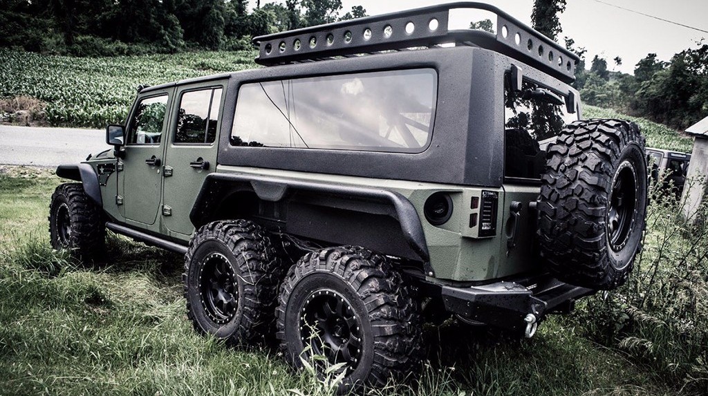 CHINESES DA G. PATTON APRESENTAM O JEEP WRANGLER 6X6 TOMAHAWK, foto 3