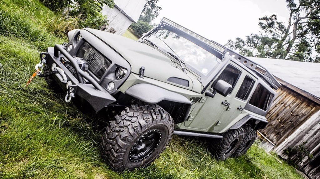 CHINESES DA G. PATTON APRESENTAM O JEEP WRANGLER 6X6 TOMAHAWK, foto 4