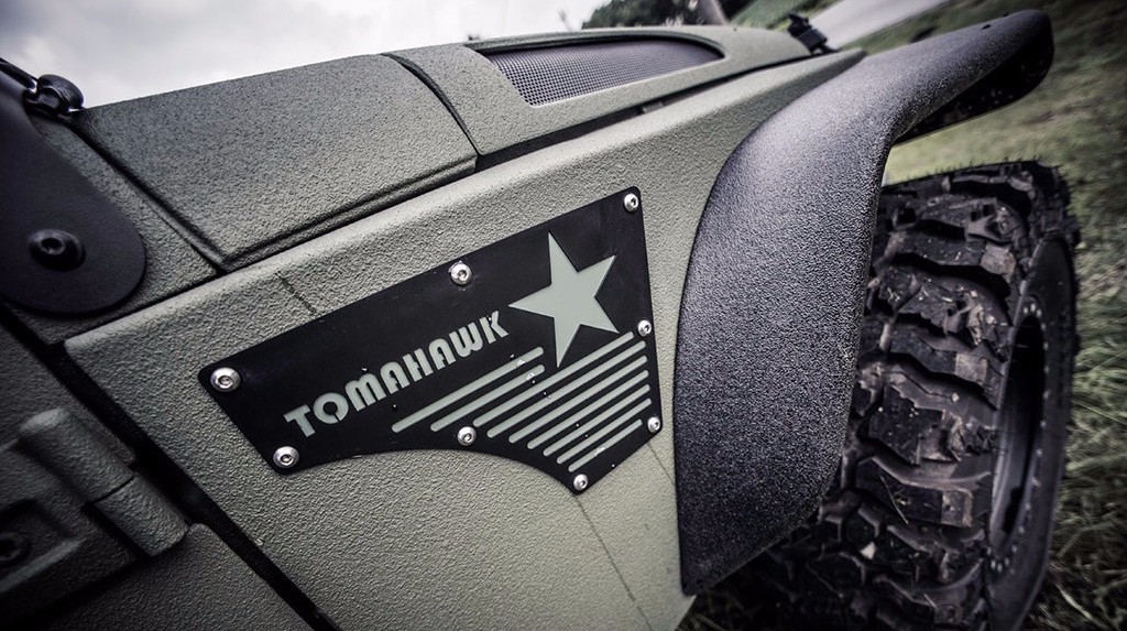 CHINESES DA G. PATTON APRESENTAM O JEEP WRANGLER 6X6 TOMAHAWK, foto 8