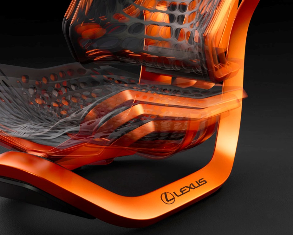 ESTES SÃO OS REVOLUCIONÁRIOS BANCOS LEXUS KINETIC CONCEPT, foto 5