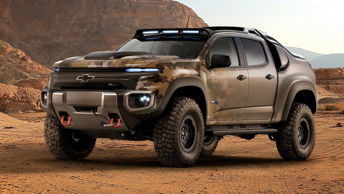 CHEVROLET COLORADO ZH2 FCEV: EXCLUSIVO PARA O EXÉRCITO DOS ESTADOS UNIDOS, foto 1