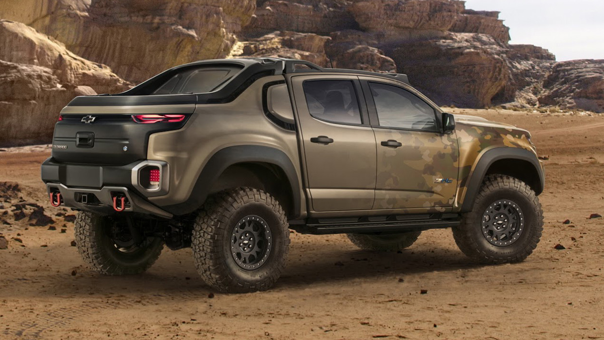 CHEVROLET COLORADO ZH2 FCEV: EXCLUSIVO PARA O EXÉRCITO DOS ESTADOS UNIDOS, foto 2