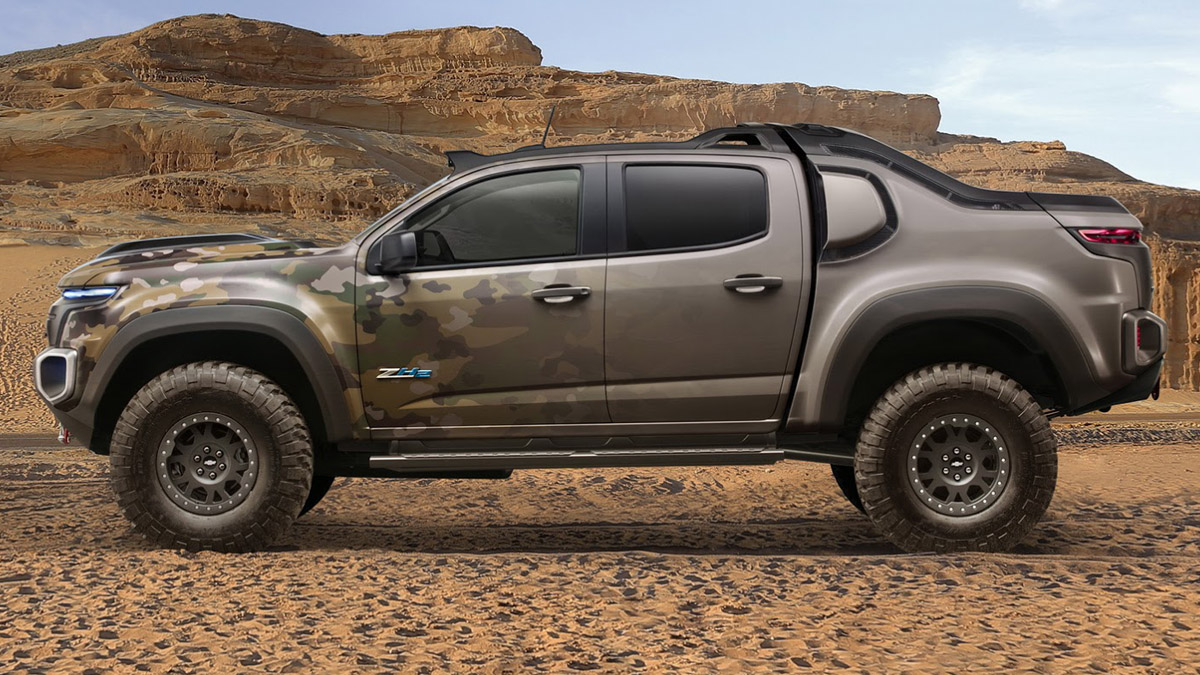 CHEVROLET COLORADO ZH2 FCEV: EXCLUSIVO PARA O EXÉRCITO DOS ESTADOS UNIDOS, foto 3