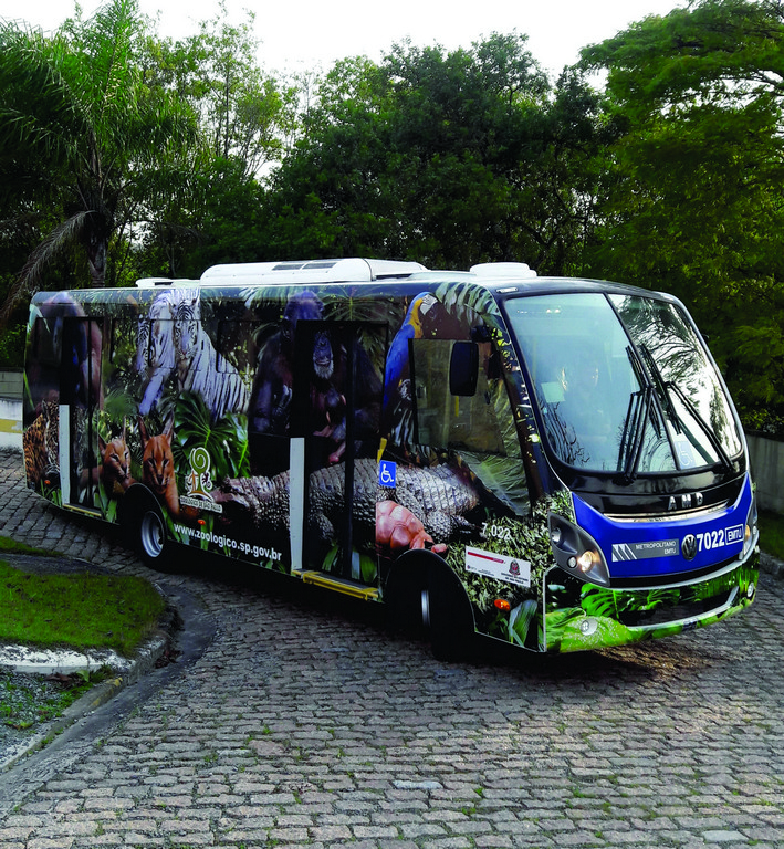 VOLKSBUS GANHAM CARROCERIA ‘ANIMAL’ E RENOVAM A FROTA DE ACESSO AO ZOOLÓGICO DE SÃO PAULO, foto 1