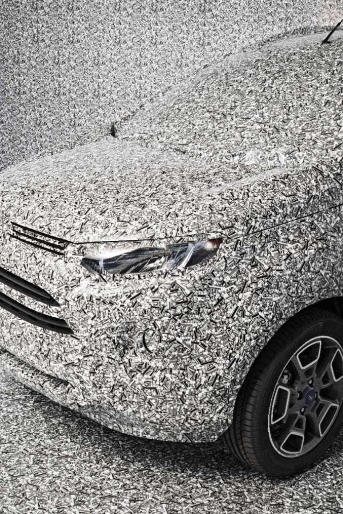 FORD CRIA NOVO TIPO DE CAMUFLAGEM PARA ESCONDER SEUS PROTÓTIPOS DE ESPIÕES E SELFIES, foto 3