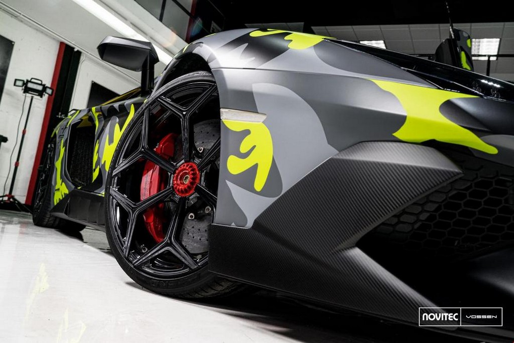 O LAMBORGHINI AVENTADOR SV SPORTS PREPARADO PELA NOVITEC TORADO NÃO PASSA DESPERCEBIDO, foto 5