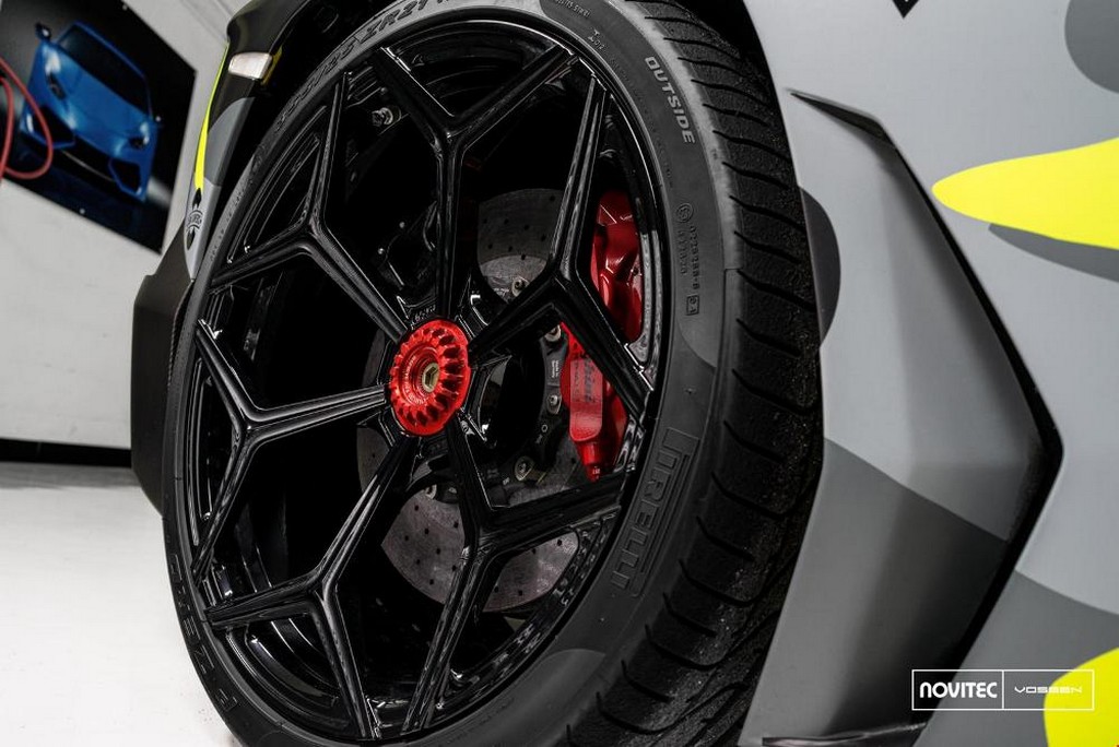 O LAMBORGHINI AVENTADOR SV SPORTS PREPARADO PELA NOVITEC TORADO NÃO PASSA DESPERCEBIDO, foto 7