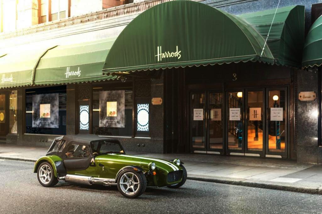 CATERHAM SEVEN HARRODS EDITION: UMA EDIÇÃO ESPECIAL ELEGANTE E EXCLUSIVA, foto 7