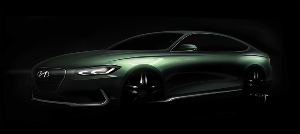HYUNDAI GRANDEUR 2017 SURGE EM IMAGENS TEASER ANTES DE SUA ESTREIA NA CORÉIA, foto 5