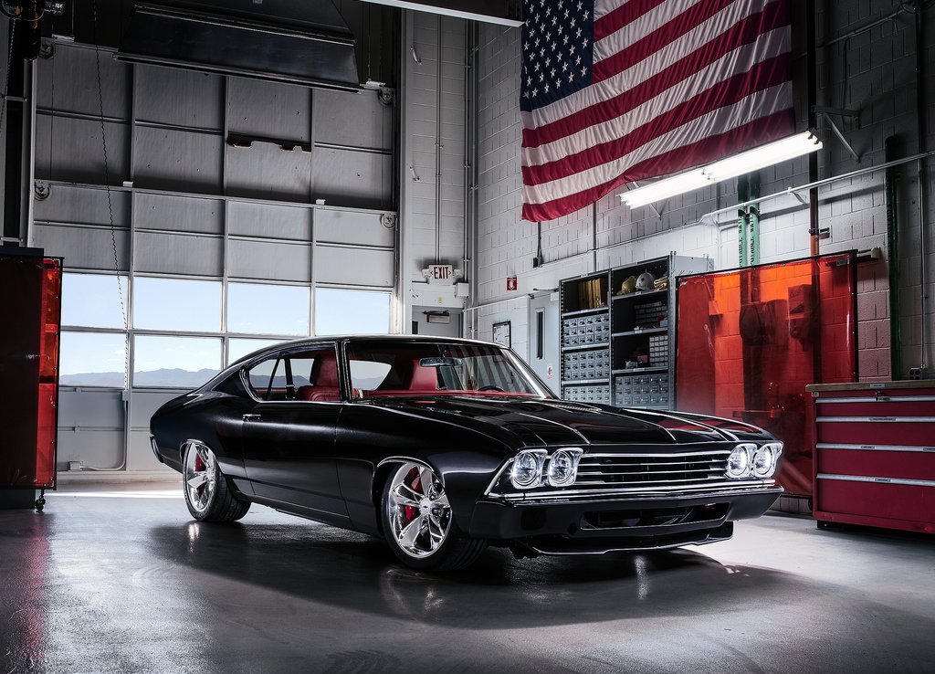 CHEVROLET CHEVELLE SLAMMER CONCEPT UM MODELO CLÁSSICO EM LAS VEGAS, foto 1