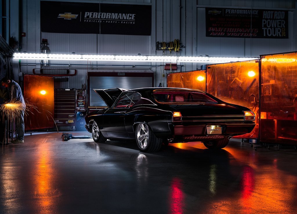 CHEVROLET CHEVELLE SLAMMER CONCEPT UM MODELO CLÁSSICO EM LAS VEGAS, foto 2