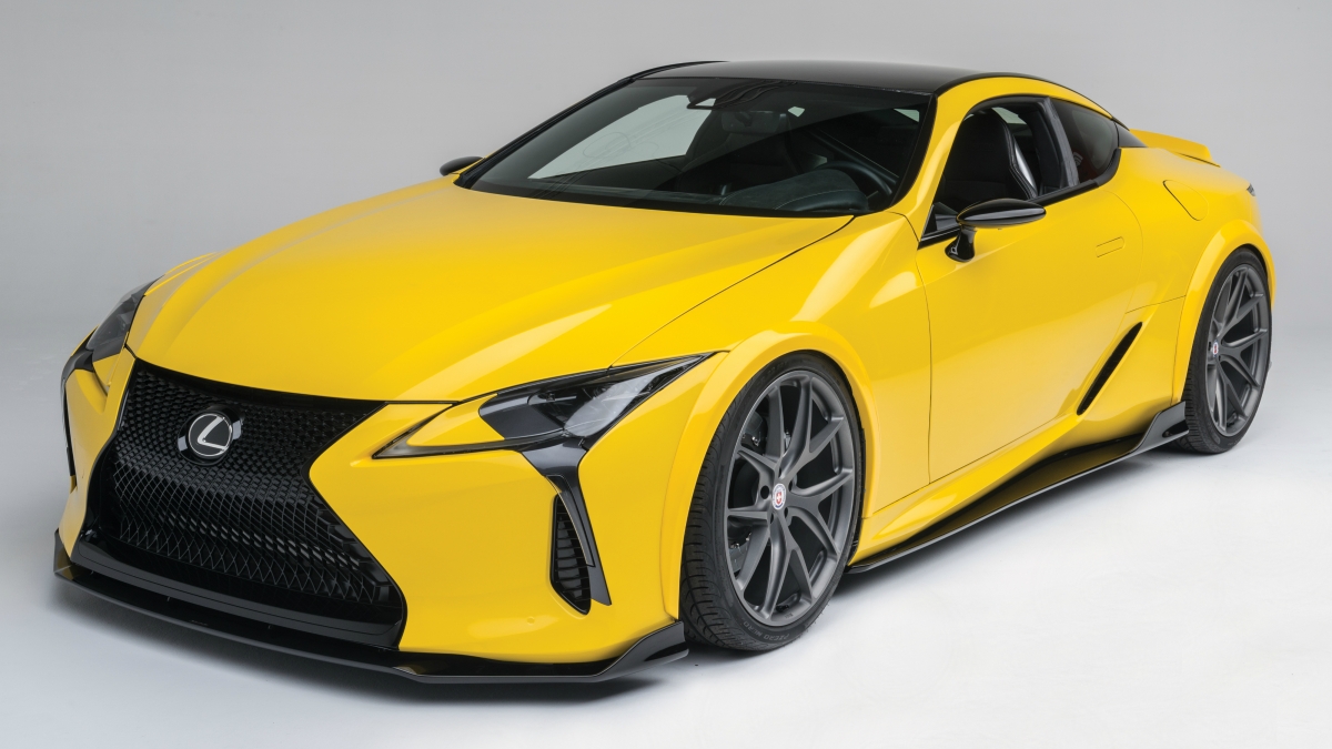 LEXUS LC 500 PREPARADO POR GORDON TING É MOSTRADO EM LAS VEGAS, foto 1