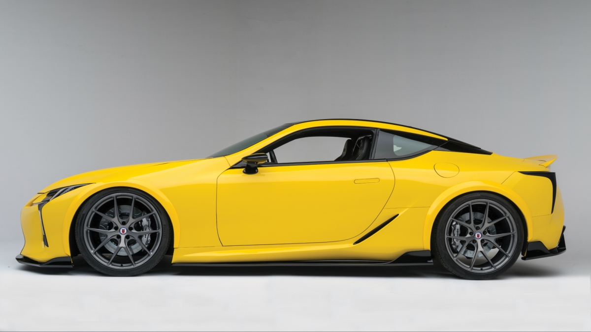 LEXUS LC 500 PREPARADO POR GORDON TING É MOSTRADO EM LAS VEGAS, foto 2