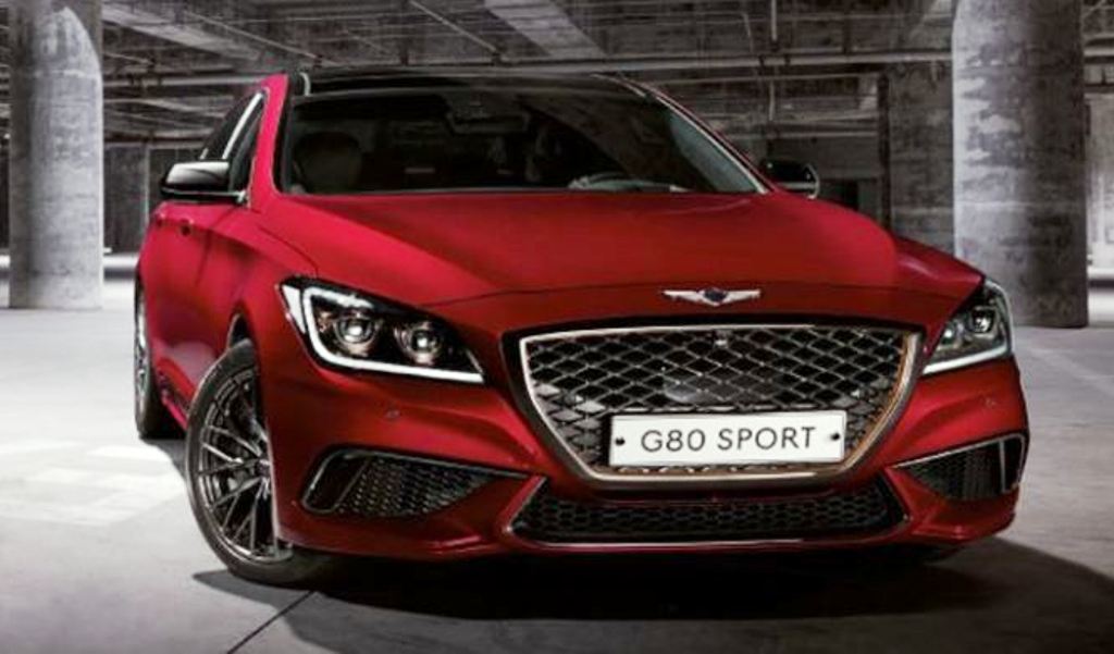 GENESIS G80 SPORT 2017 PODERÁ ESTREAR NO SALÃO DE LOS ANGELES, foto 1