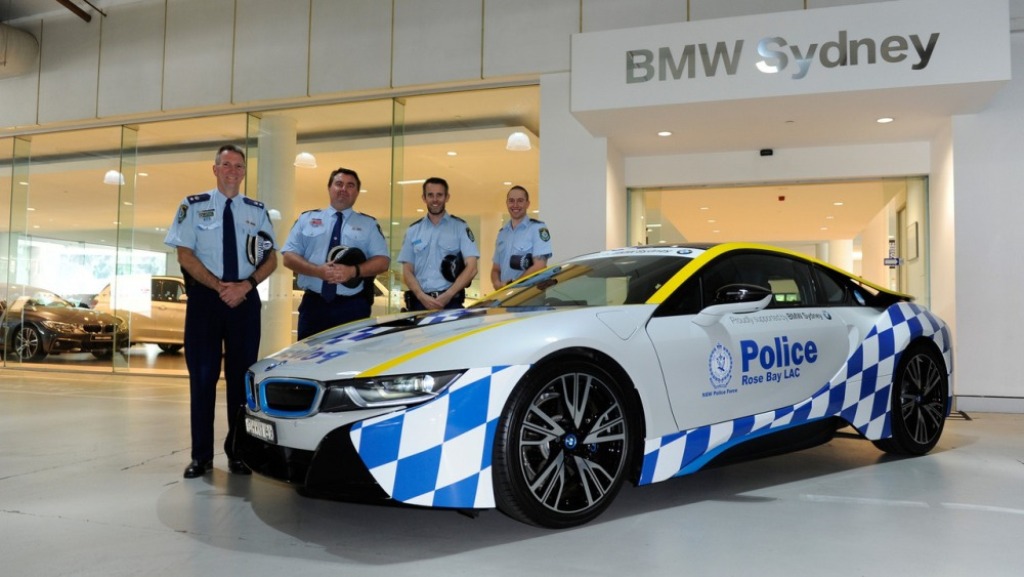 POLÍCIA AUSTRALIANA CONTA AGORA COM UM BMW i8, foto 1