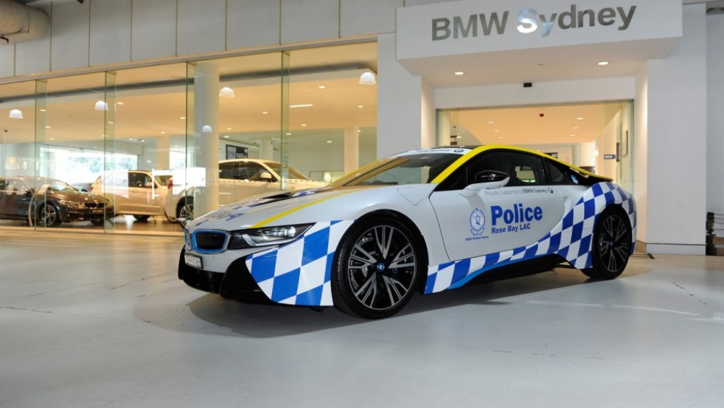 POLÍCIA AUSTRALIANA CONTA AGORA COM UM BMW i8, foto 3
