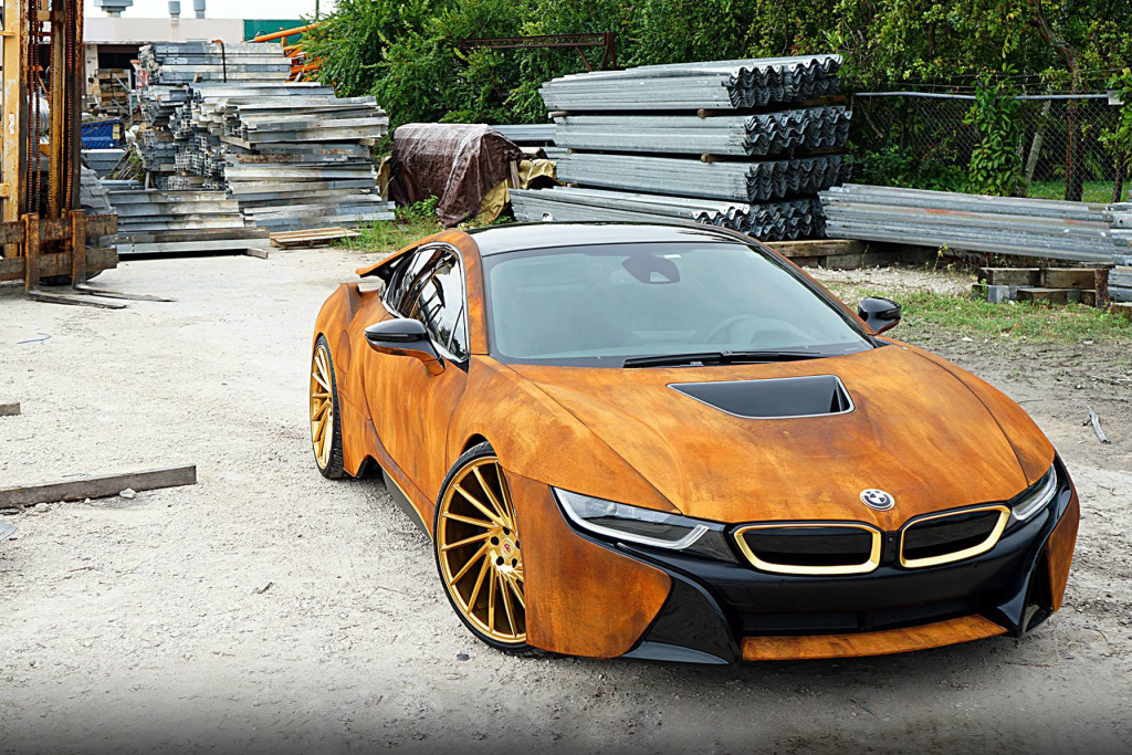 UM BMW i8 ‘ENFERRUJADO’ PELA METROWRAPZ, foto 3