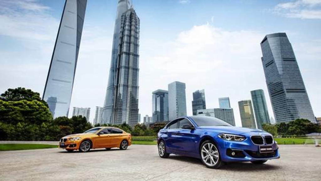 BMW SÉRIE 1 SEDAN 2017 REVELADO EM GUANGZHOU, foto 1