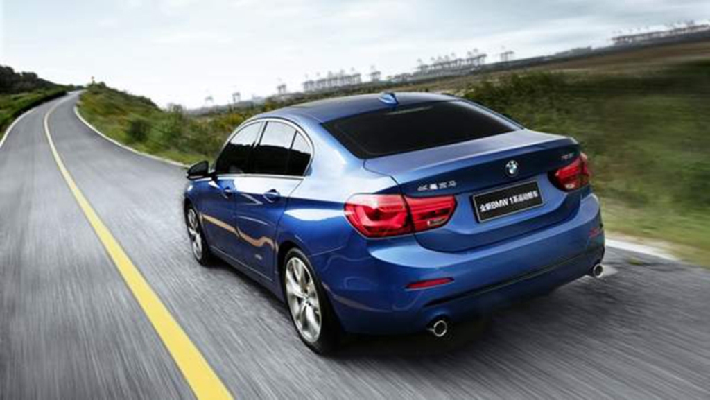 BMW SÉRIE 1 SEDAN 2017 REVELADO EM GUANGZHOU, foto 2